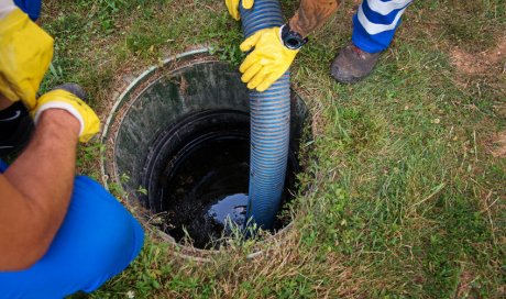 Vidange de fosse septique et canalisation